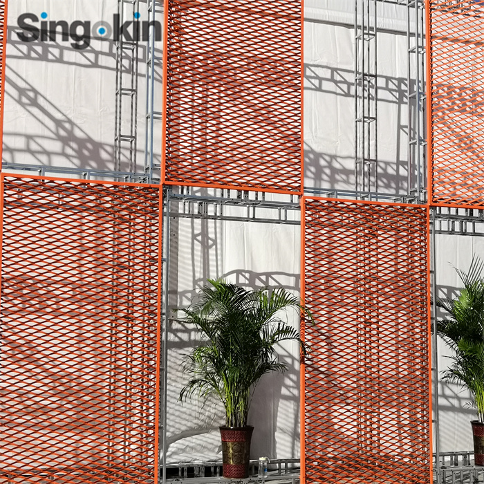 Perforated aluminum sheet Steel Expanded Metal for ceiling partition and fencing