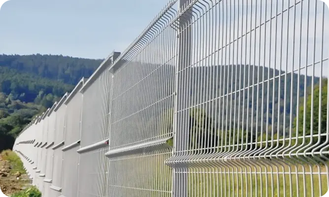 Welded Mesh Fence