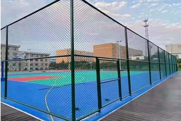 Plastic Coated Chain Link Fence