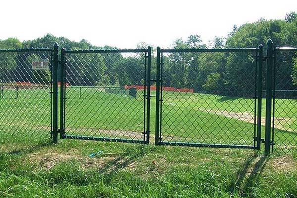 fence chain link gate