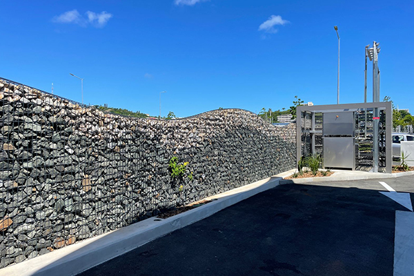 galvanized gabion mesh