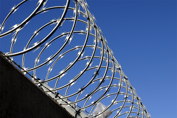 mesh razor wire