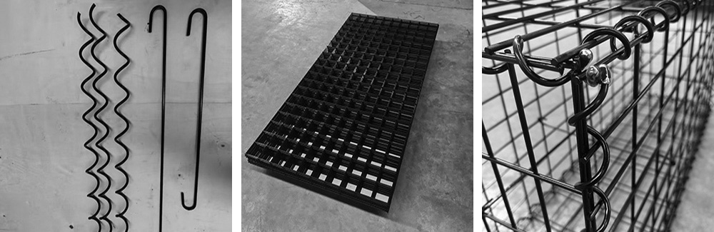 pvc coated gabion box