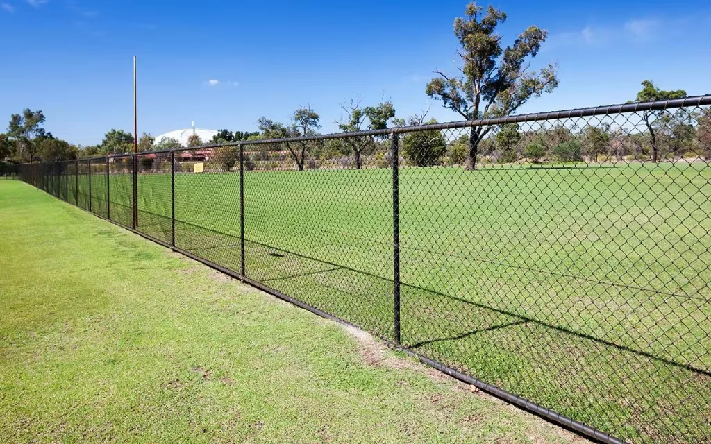 chain link mesh fence