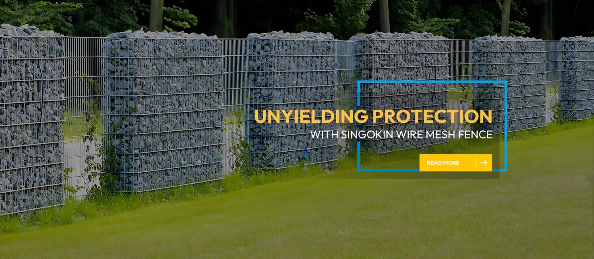 Unyielding Protection with Singokin Wire Mesh Fence